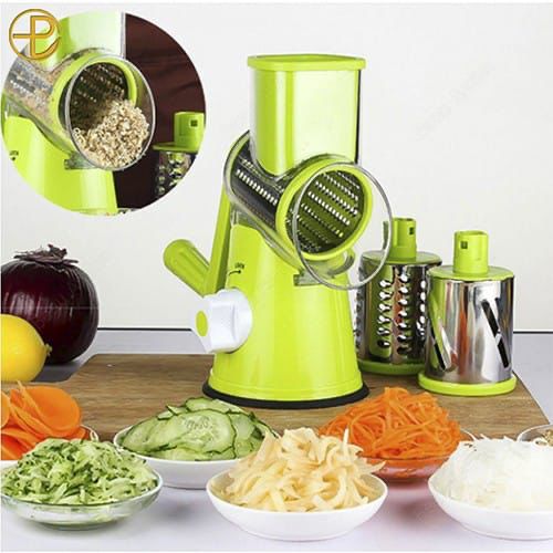 Food Processor Vegetable Chopper Kitchen Roller Gadgets Tool Vegetable Cutter Round Slicer Graters Potato Carrot Cheese Shredder