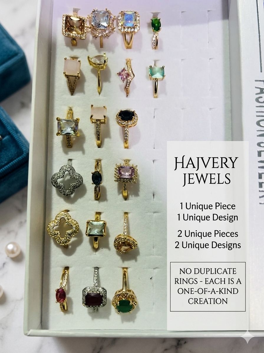 Signature Mystery Rings – Unique Handcrafted Single Pieces